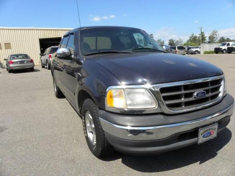 Deep Wedgewood Blue Metallic Ford F150 XLT SuperCrew.  Click to enlarge.