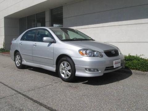 Silver Streak Mica Toyota Corolla S.  Click to enlarge.