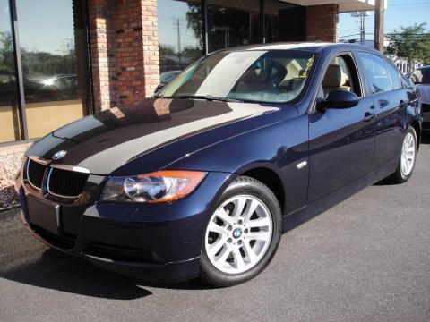 Monaco Blue Metallic BMW 3 Series 328xi Sedan.  Click to enlarge.
