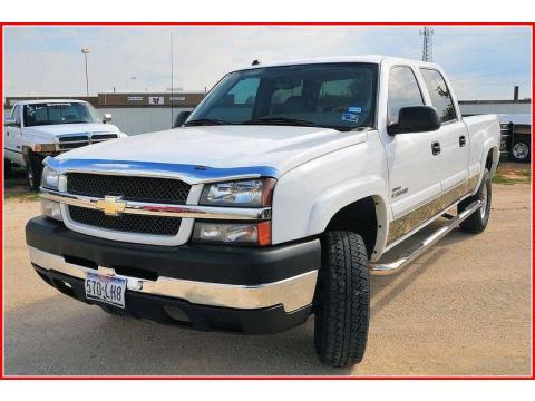 Summit White Chevrolet Silverado 2500HD LS Crew Cab 4x4. Click to enlarge. Summit White Chevrolet Silverado 2500HD LS Crew Cab 4x4. Click to enlarge.