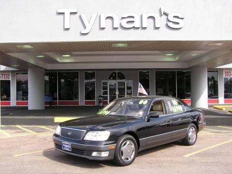 Black Onyx Lexus LS 400.  Click to enlarge.