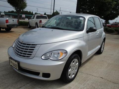 Bright Silver Metallic Chrysler PT Cruiser LX.  Click to enlarge.