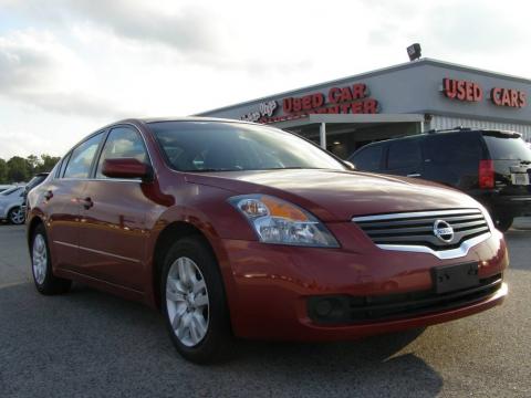 Red Brick Metallic Nissan Altima 2.5 S.  Click to enlarge.