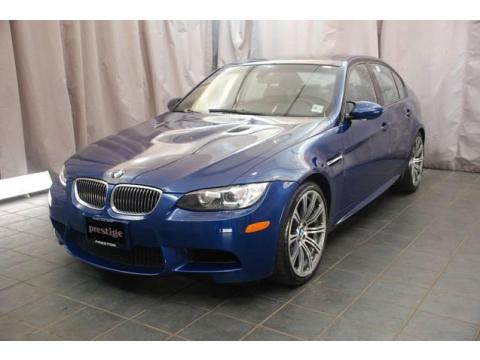 LeMans Blue Metallic BMW M3 Sedan.  Click to enlarge.