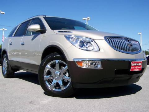 Gold Mist Metallic Buick Enclave CXL.  Click to enlarge.
