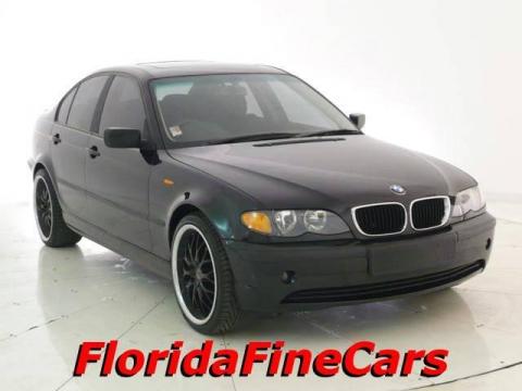 Jet Black BMW 3 Series 325i Sedan.  Click to enlarge.