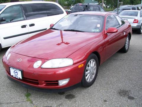 Garnet Pearl Metallic Lexus SC 400.  Click to enlarge.