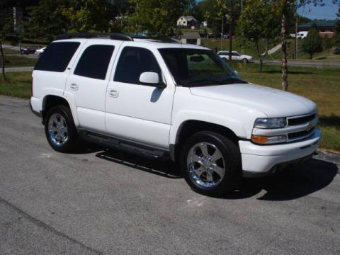 Summit White Chevrolet Tahoe Z71 4x4.  Click to enlarge.