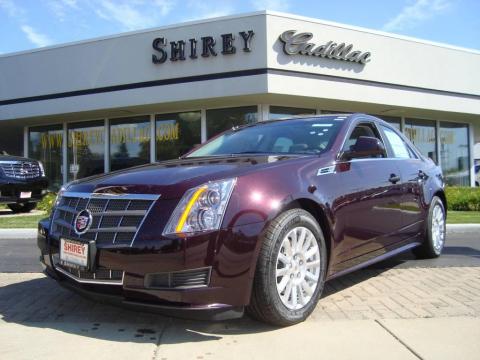 Black Cherry Cadillac CTS 3.0 Sedan.  Click to enlarge.