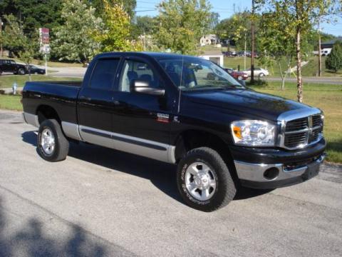 Brilliant Black Dodge Ram 2500 SLT Quad Cab 4x4.  Click to enlarge.