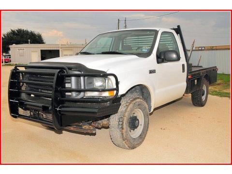 Oxford White Ford F250 Super Duty XL Regular Cab 4x4.  Click to enlarge.