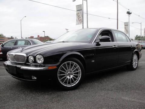 Ebony Black Jaguar XJ XJ8 L.  Click to enlarge.