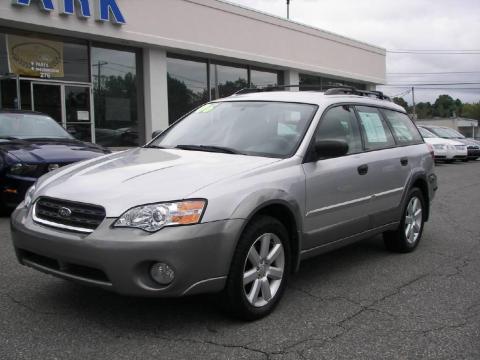 Brilliant Silver Metallic Subaru Outback 2.5i Wagon.  Click to enlarge.