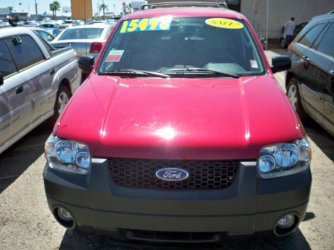 Redfire Metallic Ford Escape XLT V6.  Click to enlarge.