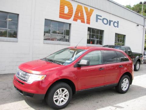 Redfire Metallic Ford Edge SE.  Click to enlarge.