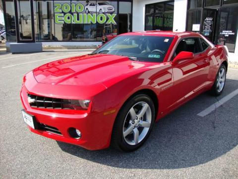 Victory Red Chevrolet Camaro LT Coupe.  Click to enlarge.