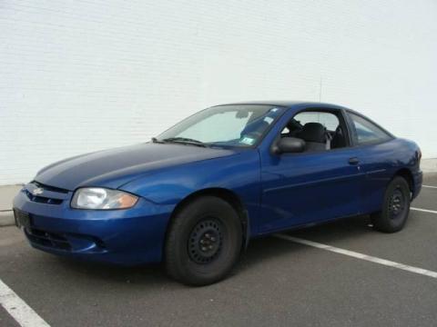 Arrival Blue Metallic Chevrolet Cavalier LS Coupe.  Click to enlarge.