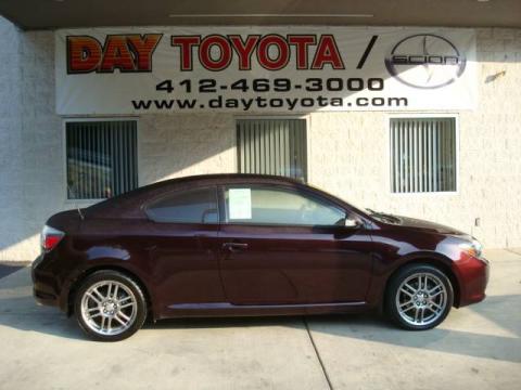 Sizzling Crimson Red Mica Scion tC .  Click to enlarge.