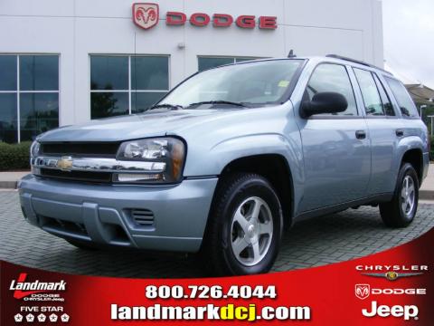 Silver Blue Metallic Chevrolet TrailBlazer LS. Click to enlarge. Silver Blue Metallic Chevrolet TrailBlazer LS. Click to enlarge.