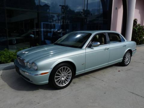 Seafrost Metallic Jaguar XJ XJ8 L.  Click to enlarge.