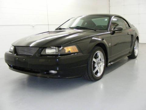 Black Ford Mustang GT Coupe.  Click to enlarge.