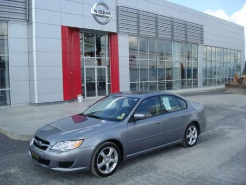 Quartz Silver Metallic Subaru Legacy 2.5i Sedan.  Click to enlarge.