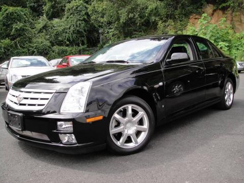 Black Raven Cadillac STS 4 V6 AWD.  Click to enlarge.