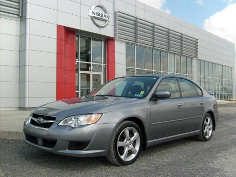 Quartz Silver Metallic Subaru Legacy 2.5i Sedan.  Click to enlarge.
