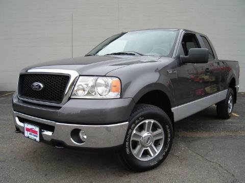 Dark Shadow Grey Metallic Ford F150 XLT SuperCab 4x4.  Click to enlarge.