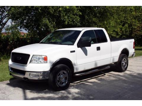 Oxford White Ford F150 XLT SuperCab 4x4.  Click to enlarge.