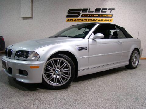 Titanium Silver Metallic BMW M3 Convertible.  Click to enlarge.