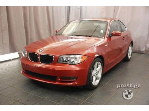 Sedona Red Metallic BMW 1 Series 128i Coupe.  Click to enlarge.