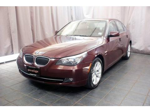 Barbera Red Metallic BMW 5 Series 535xi Sedan.  Click to enlarge.