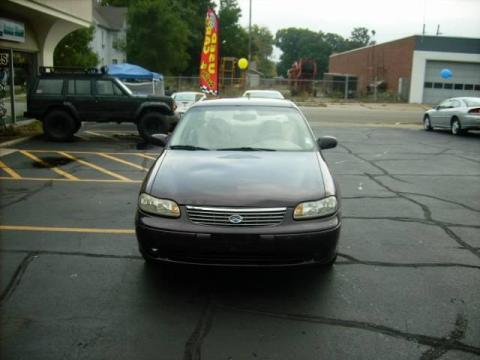 Dark Cherry Metallic Chevrolet Malibu LS Sedan.  Click to enlarge.