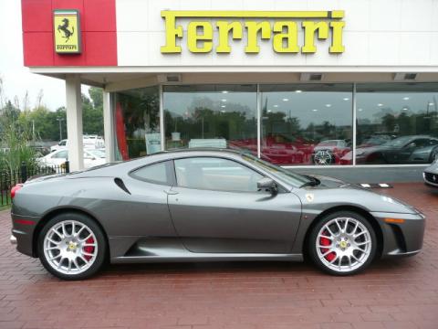 Silverstone Gray Ferrari F430 Coupe.  Click to enlarge.