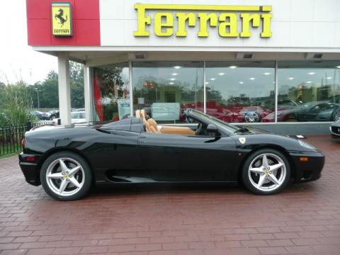 Nero (Black) Ferrari 360 Spider. Click to enlarge. Nero (Black) Ferrari 360 Spider. Click to enlarge.