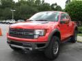 Front 3/4 View of 2010 Ford F150 SVT Raptor SuperCab 4x4 #7