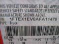 Ford Color Code UY Molten Orange Tri Coat #15