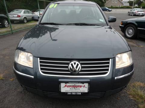 Blue Anthracite Pearl Volkswagen Passat GLS Sedan.  Click to enlarge.