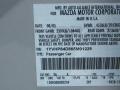 Mazda Color Code 26A Glacier Silver Metallic #34 Mazda Color Code 26A Glacier Silver Metallic #34