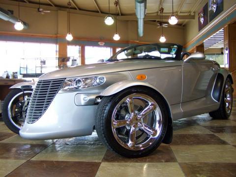 Prowler Silver Metallic Plymouth Prowler Roadster.  Click to enlarge.