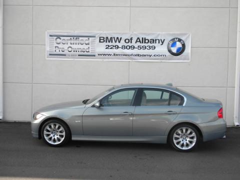 Quartz Blue Metallic BMW 3 Series 330i Sedan.  Click to enlarge.