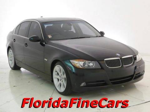 Jet Black BMW 3 Series 330i Sedan.  Click to enlarge.
