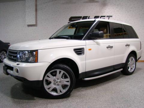 Chawton White Land Rover Range Rover Sport HSE.  Click to enlarge.