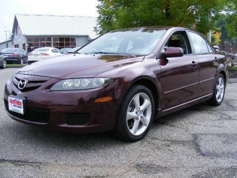 Dark Cherry Mica Mazda MAZDA6 i Sport Sedan. Click to enlarge. Dark Cherry Mica Mazda MAZDA6 i Sport Sedan. Click to enlarge.
