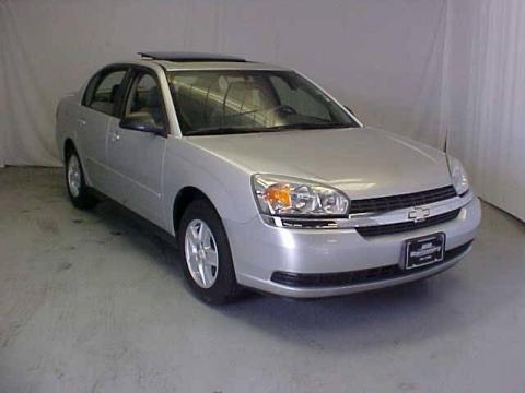 Galaxy Silver Metallic Chevrolet Malibu LS V6 Sedan.  Click to enlarge.