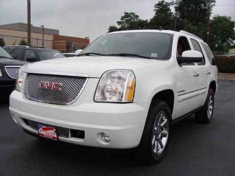 Summit White GMC Yukon Denali AWD.  Click to enlarge.