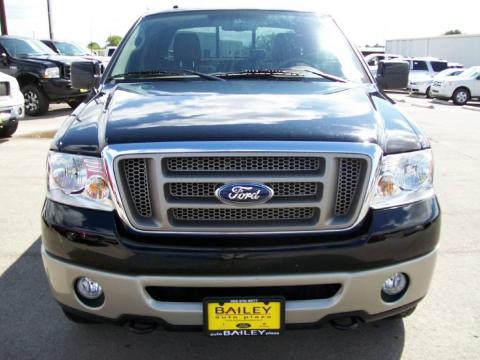 Black Ford F150 King Ranch SuperCrew 4x4.  Click to enlarge.
