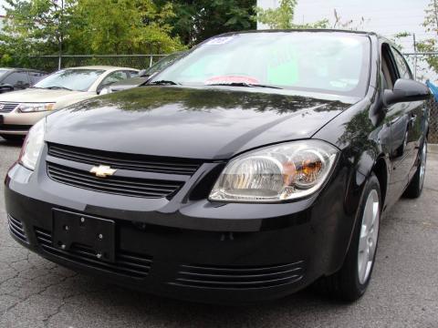 Black Chevrolet Cobalt LT Sedan.  Click to enlarge.