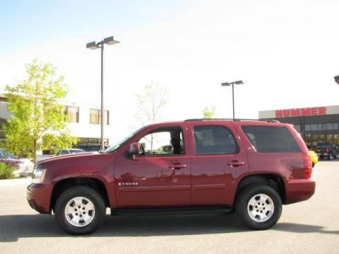 Deep Ruby Metallic Chevrolet Tahoe LT 4x4.  Click to enlarge.